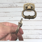 Antique Tudor hardware NZ alloy fixed bail cabinet knob-recycled