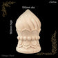 Sultans Crown shape Wooden finial -5 sizes -for posts and more