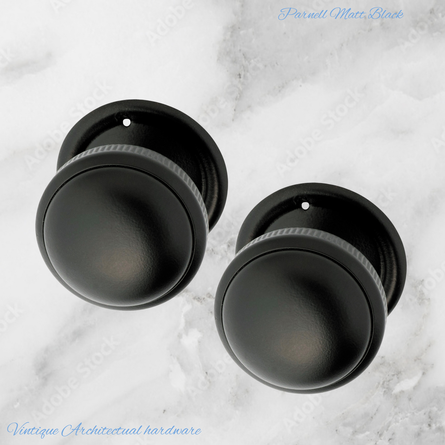 Parnell Brass Ribbed Edge Standard Knob 45mm Dia (6 finishes)