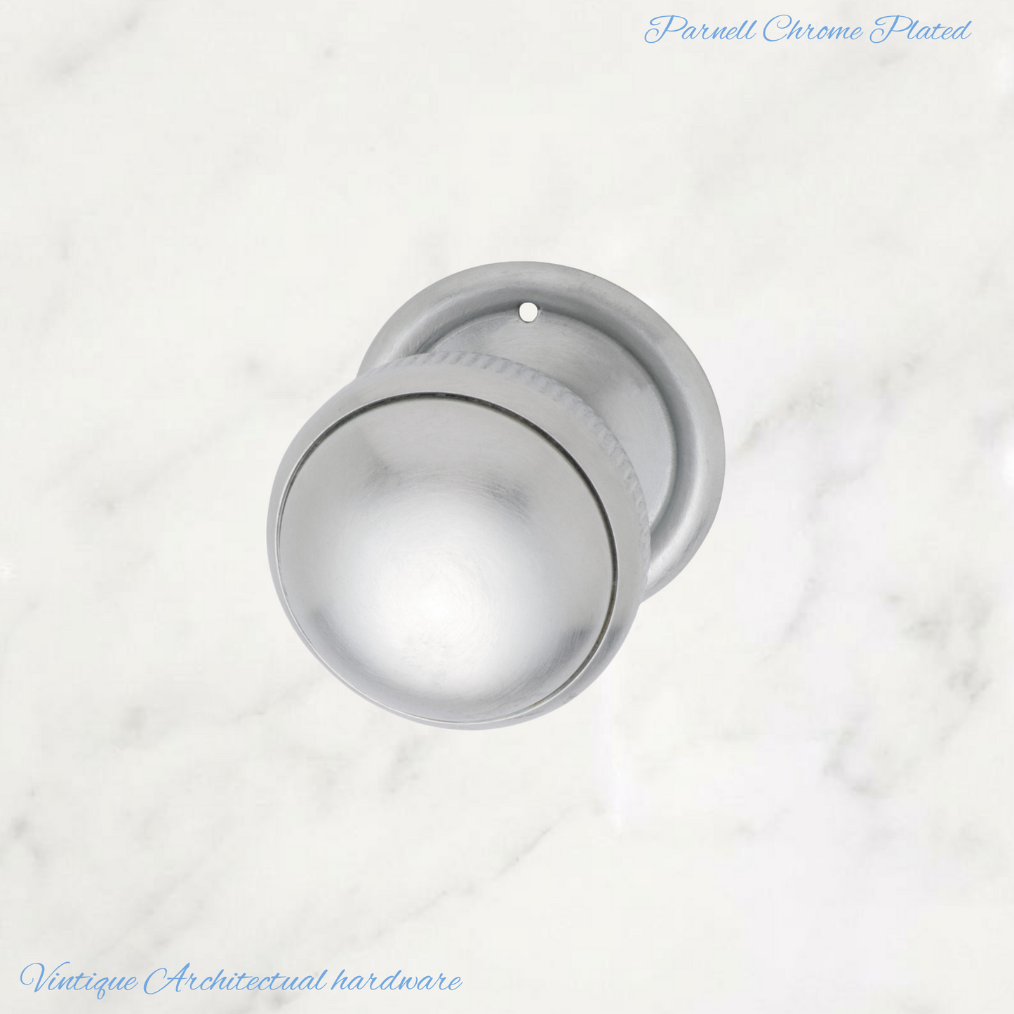 Parnell Brass Ribbed Edge Standard Knob 45mm Dia (6 finishes)