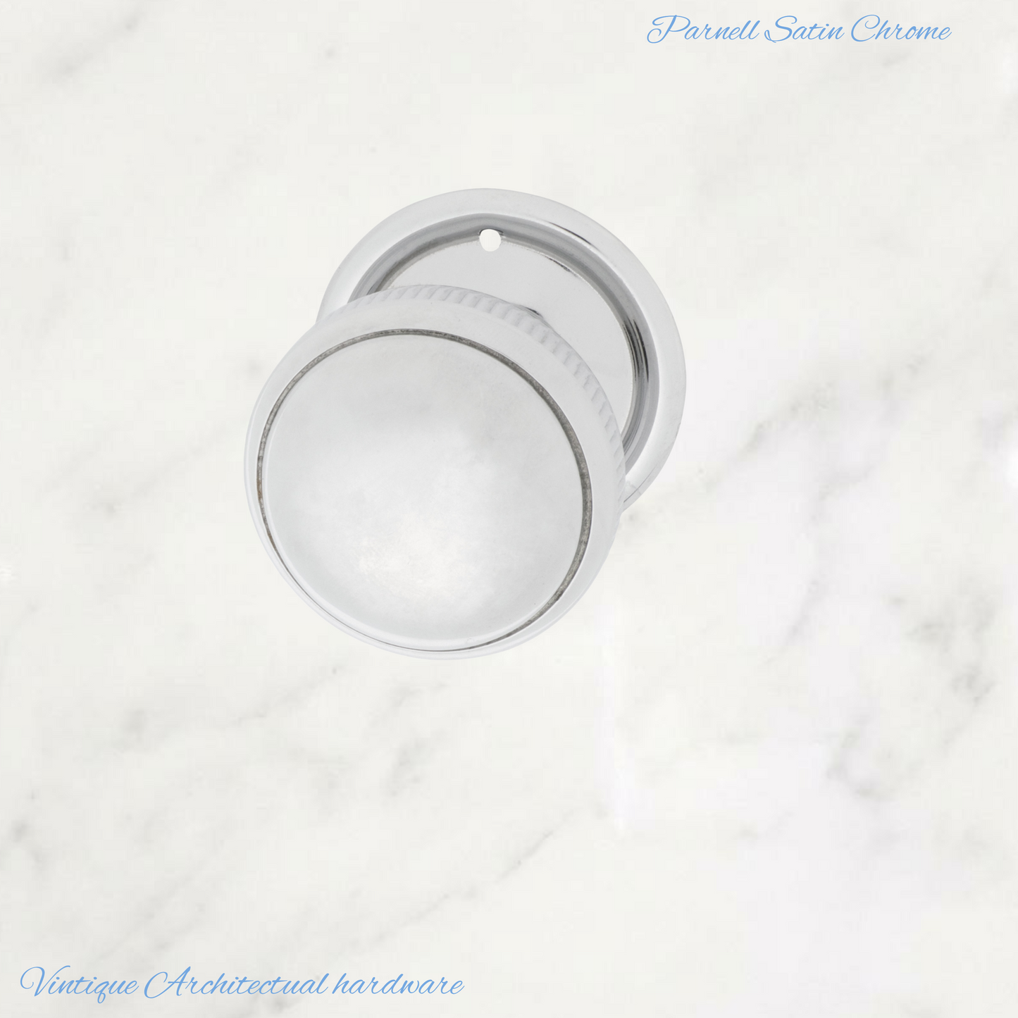 Parnell Brass Ribbed Edge Standard Knob 45mm Dia (6 finishes)