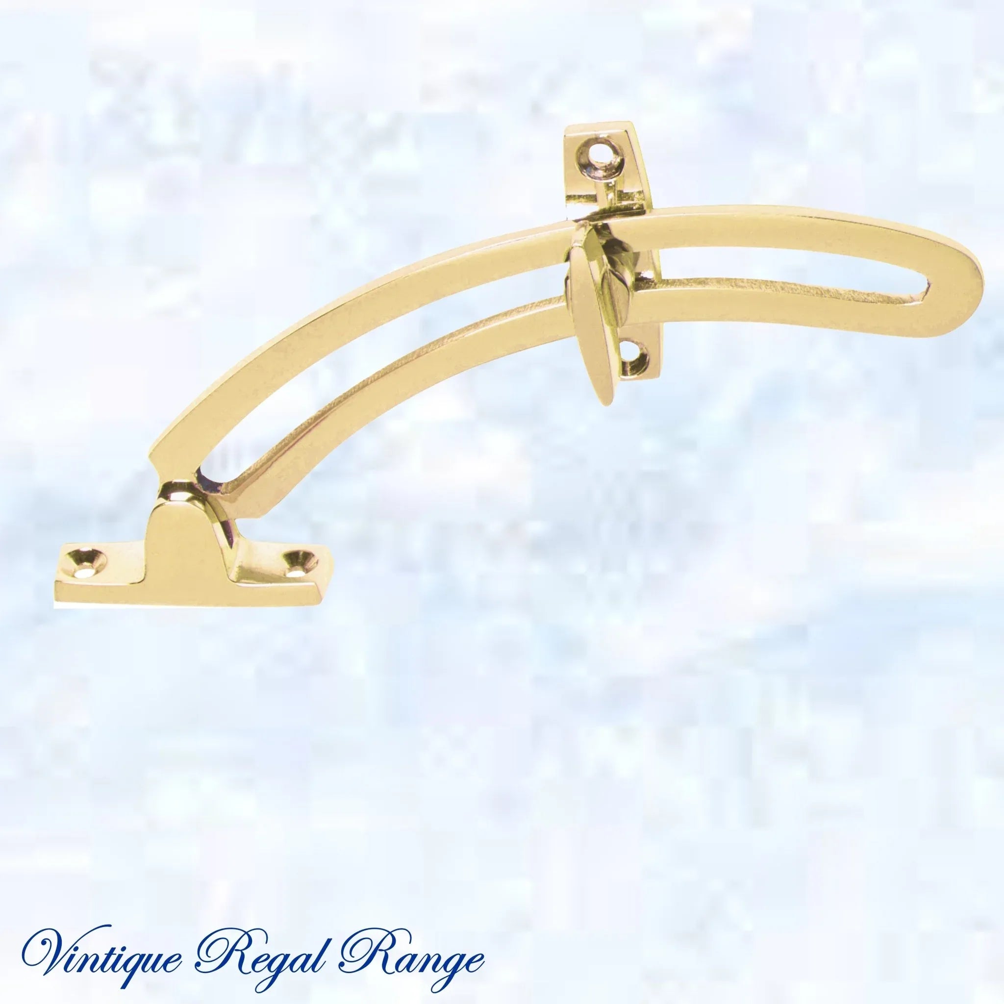 Window Stay Types brass quadrant window stay-Polished Brass Quadrant Window stay 150mm L ...