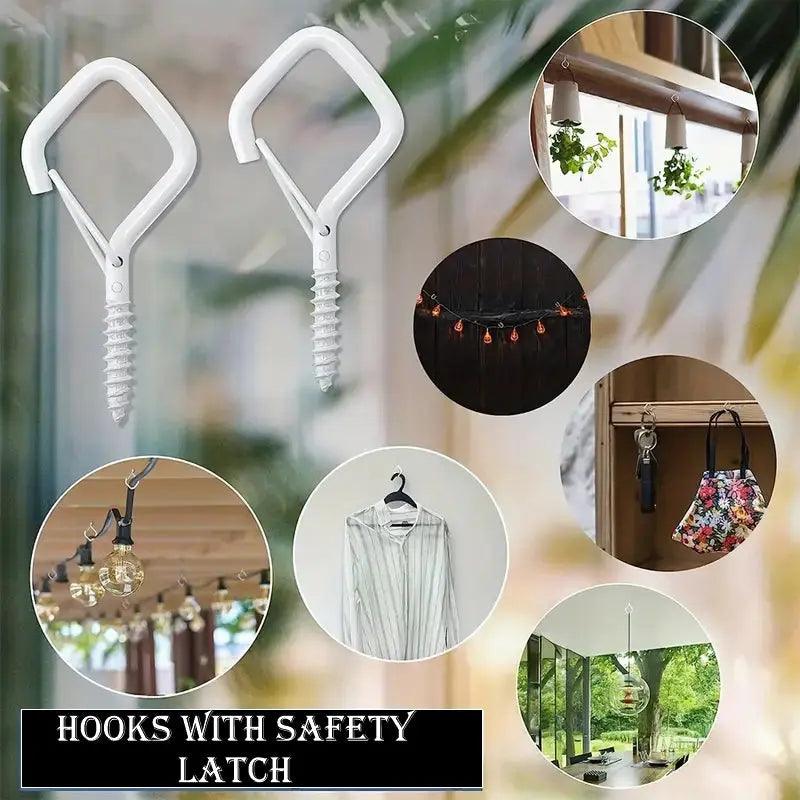 Q-Hook hanging hook for planters,lamps,strings,ceilings etc(pkt of5)-Vintique Concepts