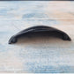 ROMA Stylish Cup Drawer handle 80mm BLACK-Vintique Concepts
