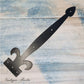 Rustic Decorative Dummy Faux Hinge straps-Ornate spearhead-Vintique Concepts