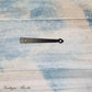 Rustic Decorative Dummy Faux Hinge straps-Small spearhead-Vintique Concepts