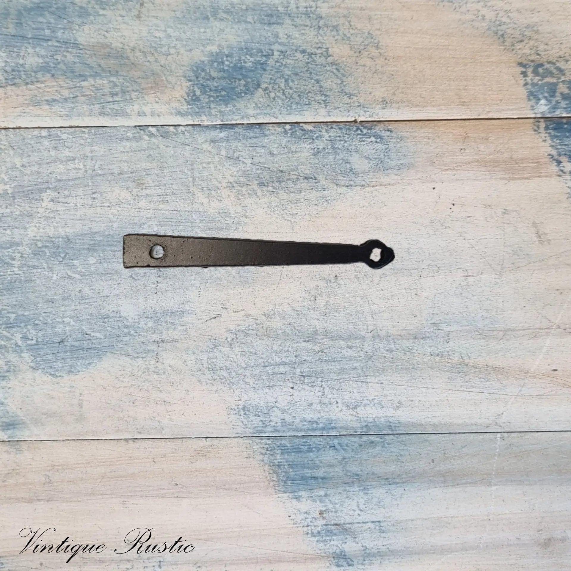 Rustic Decorative Dummy Faux Hinge straps-Small spearhead-Vintique Concepts