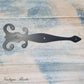 Rustic NZ made Dummy Faux Hinge straps-Saxon Style 300mm Long-Vintique Concepts