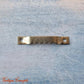 Saw tooth Picture hanger Gold 40mm x 6mm (each)-Vintique Concepts