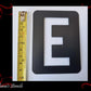 Set of Letters, numbers & Symbols Paint Stencils (42 pieces) 10cm x 7.6cm-Vintique Concepts