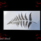 Silver Fern furniture & Wall  paint stencil 230mm x 120mm-Vintique Concepts