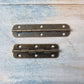 Small Piano Hinge 50mm Long - Bronze Finish - Vintique Concepts