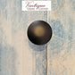 Smooth Alloy Antique Black 30mm  cabinet or drawer Knob
