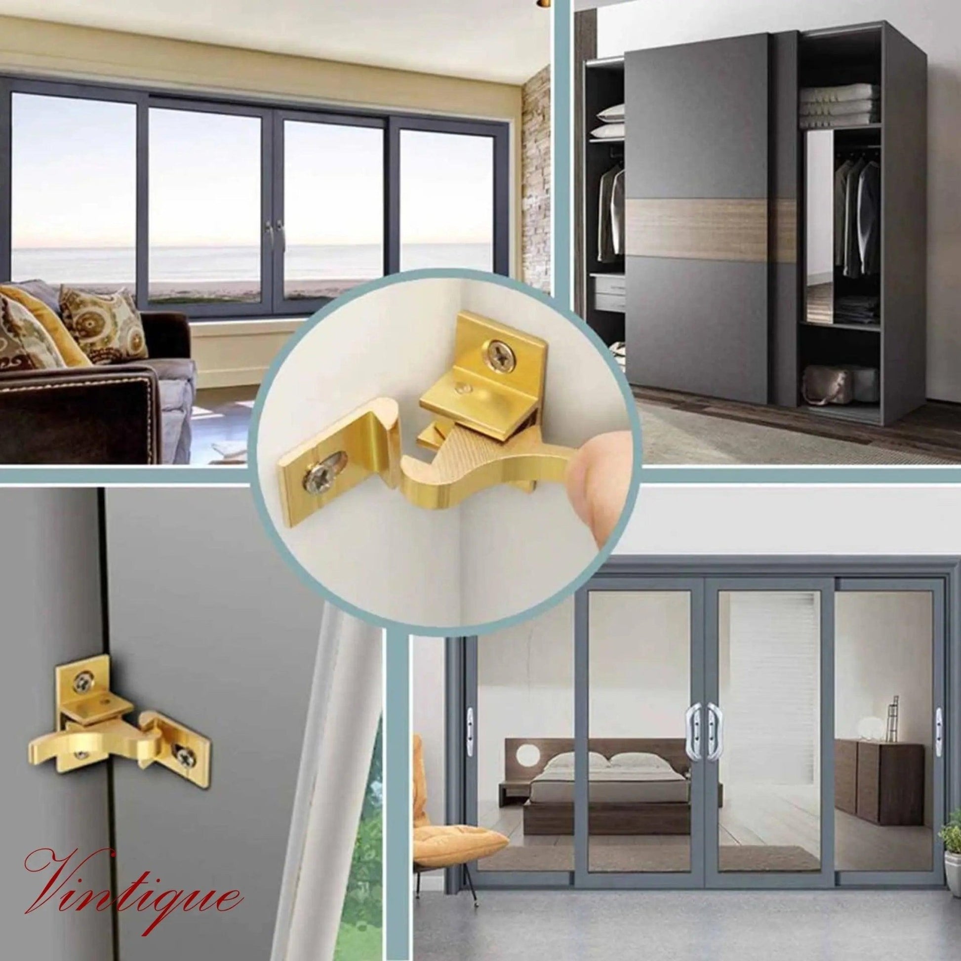 Solid brass Bird shaped window, cabinet, marine doors latch-Vintique Concepts