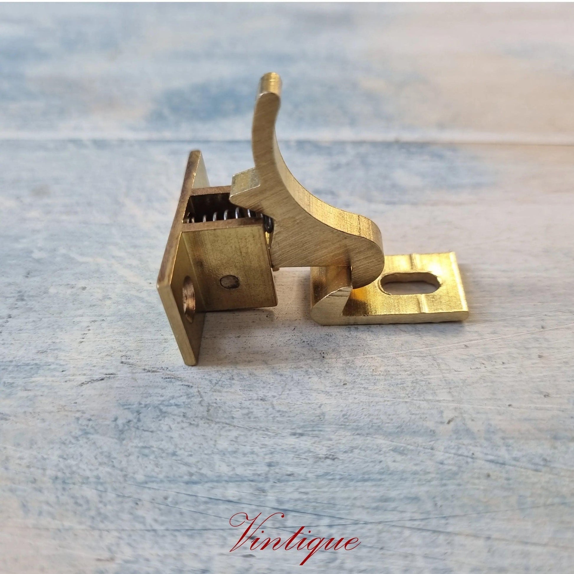 Solid brass Bird shaped window, cabinet, marine doors latch-Vintique Concepts