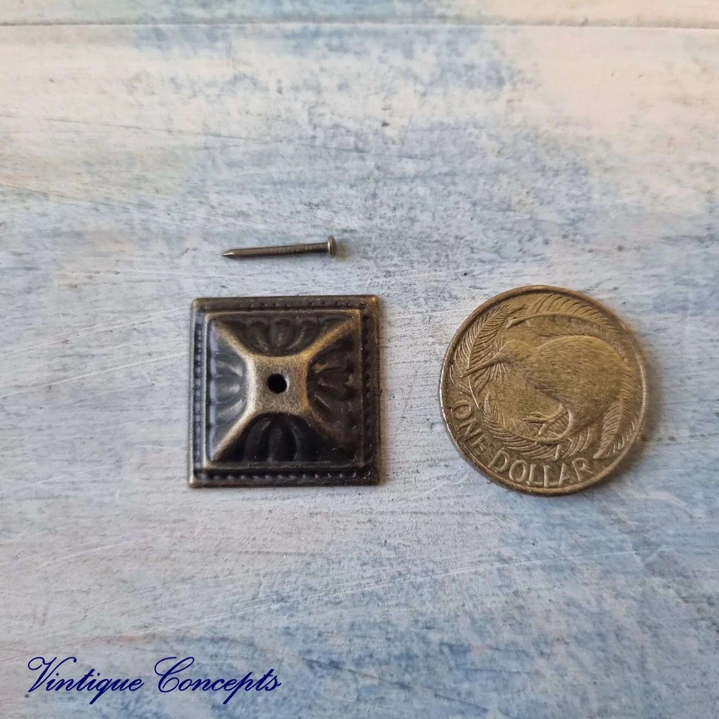 Square Bronze Furniture Decorative 21mm x 21mm – Quality and Style - Vintique Concepts