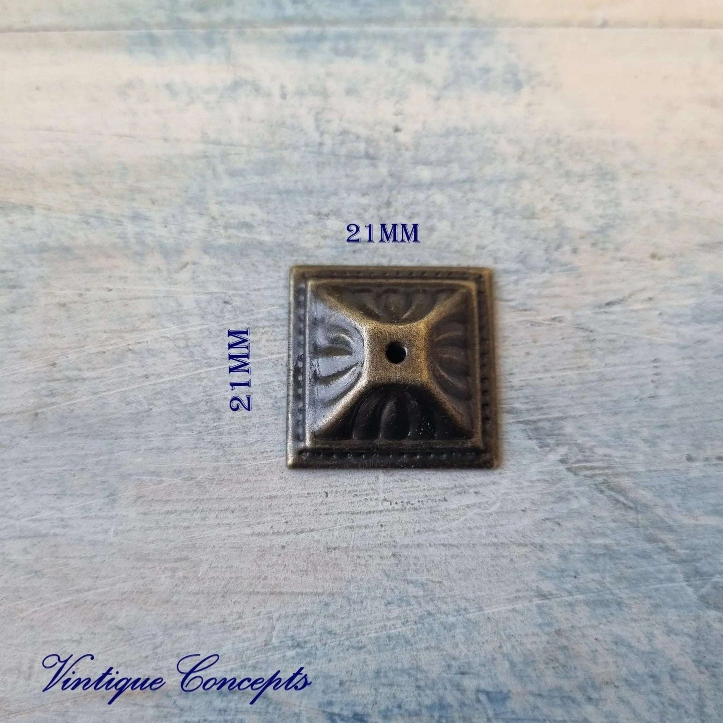 Square Bronze Furniture Decorative 21mm x 21mm – Quality and Style - Vintique Concepts