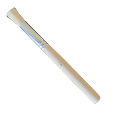 Stencil Brushes Wooden Handle & White Bristle (Artisan range)-Vintique Concepts