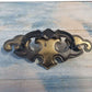 Antique Hardware - 133mm Porter Long Antique Drawer Handle With Swing Pull (pre-Loved)