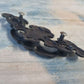 Antique Hardware - 133mm Porter Long Antique Drawer Handle With Swing Pull (pre-Loved)