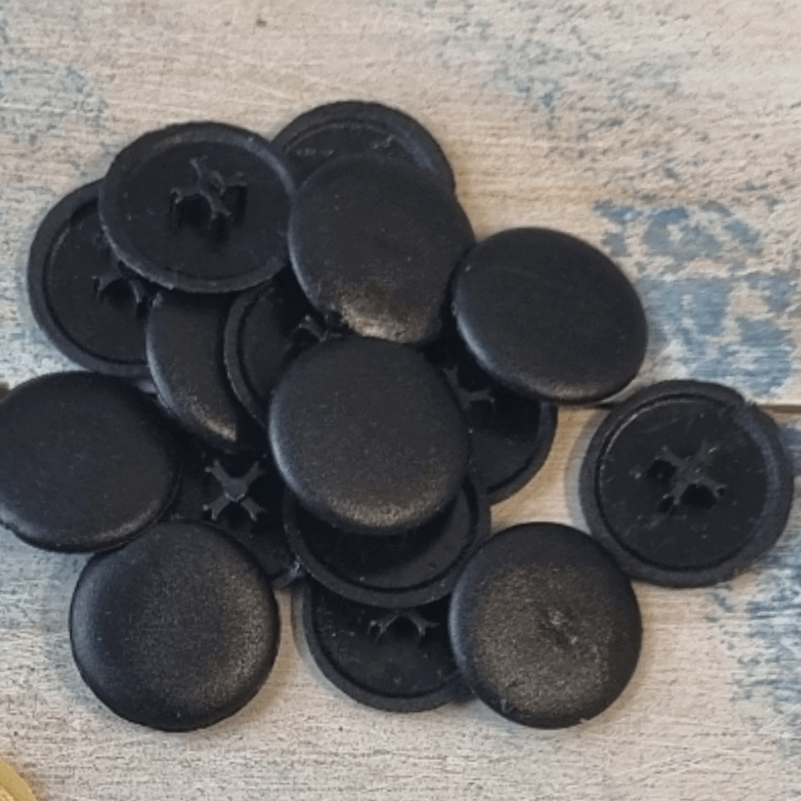 phillipshead plast screw cap protective covers 17mm dia pkt of 20 - Vintique Concepts