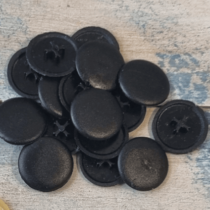 phillipshead plast screw cap protective covers 17mm dia pkt of 20 - Vintique Concepts