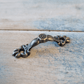Antique Bronze Delicate jewelry vintage Handle 44mm long