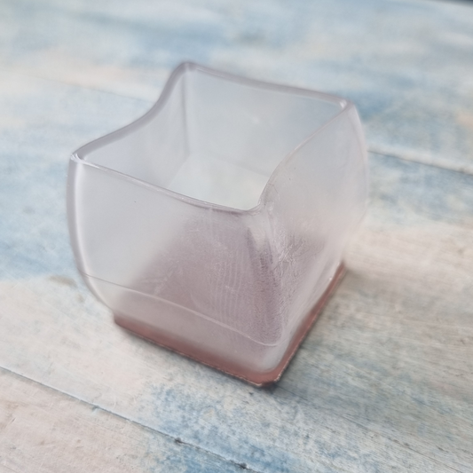 Square Silicone Chair cap with Felt Pad for 30-43mm
