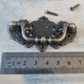 victorian bronze heavy duty swing pail cabinet handle 67mm long