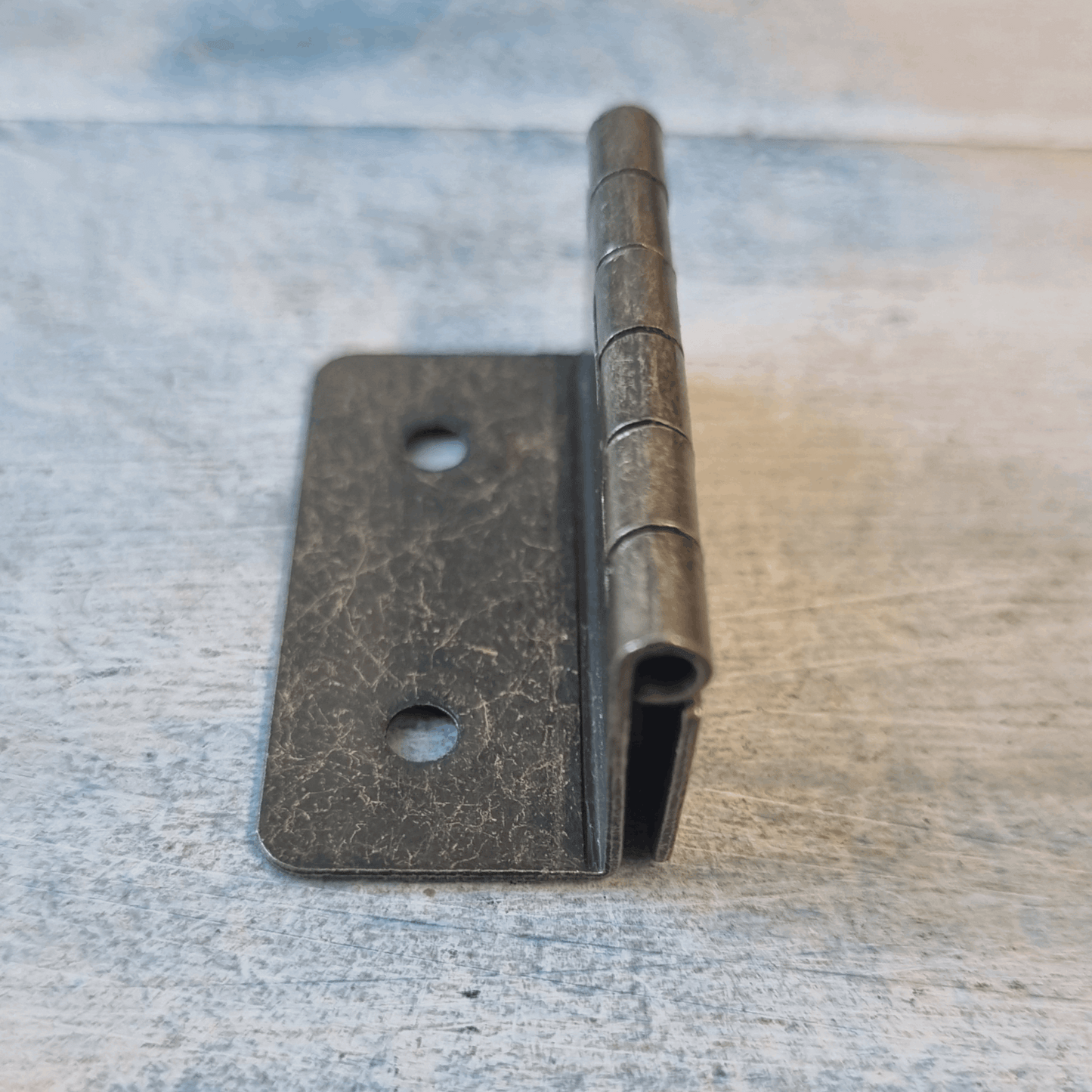 offset cabinet butt hinge-Bronze 40mm long