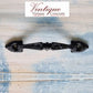 Victorian Ornate Black Cabinet Handle 147mm Long