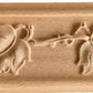 Vino Grape & leaf carved wood moulding trim 60mm
