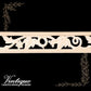 Vino Grape Vine "cut-through" carved wood border trim moulding 80mm wide-Vintique Concepts