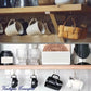 Vintage Black Cup Hooks 6 sizes-Vintique Concepts