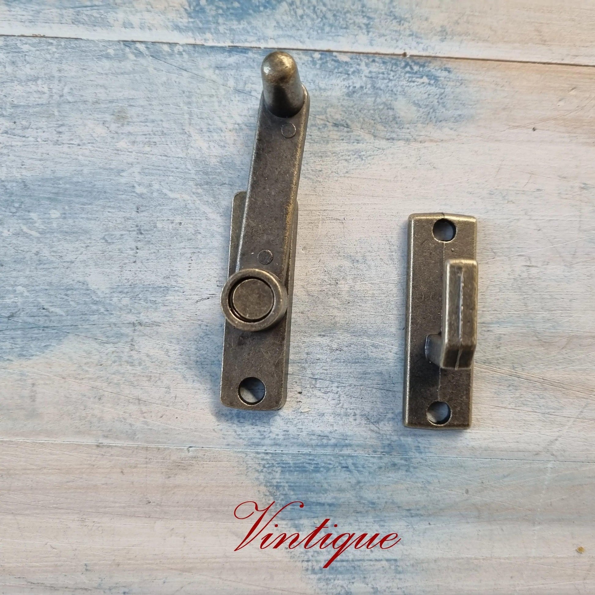 Vintage Style Swing Arm Toggle Latch bronze-Vintique Concepts