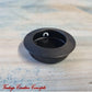 Vintique Round Stainless steel finger Flush Pull handle 41mm dia BLACK-Vintique Concepts
