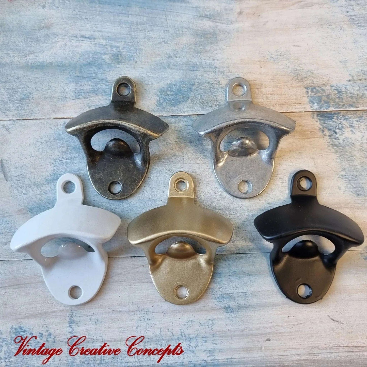 Wall Mounted Vintage Bottle opener for beer bottles etc-BRONZE - Vintique Concepts