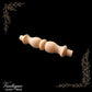 Woodcraft Emperors Wooden Spindle 86mm x 17mm (each)-Vintique Concepts