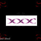 Woven Ribbons border contemporary furniture paint stencil 355mm x 75mm-Vintique Concepts